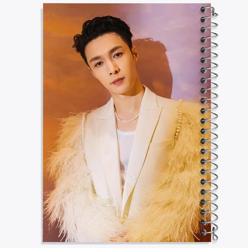 دفتر مشق 100 برگ خندالو طرح لی گروه اکسو EXO کد 16812