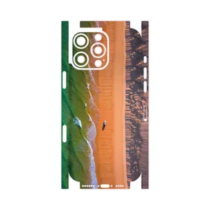 MAHOOT Beach and Green Sea-FullSkin Cover Sticker for Apple iPhone 16 Pro Max