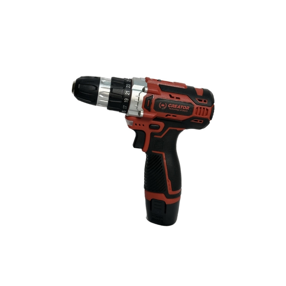 مجموعه 26 عددی دریل پیچ گوشتی شارژی کریتور کد 18V