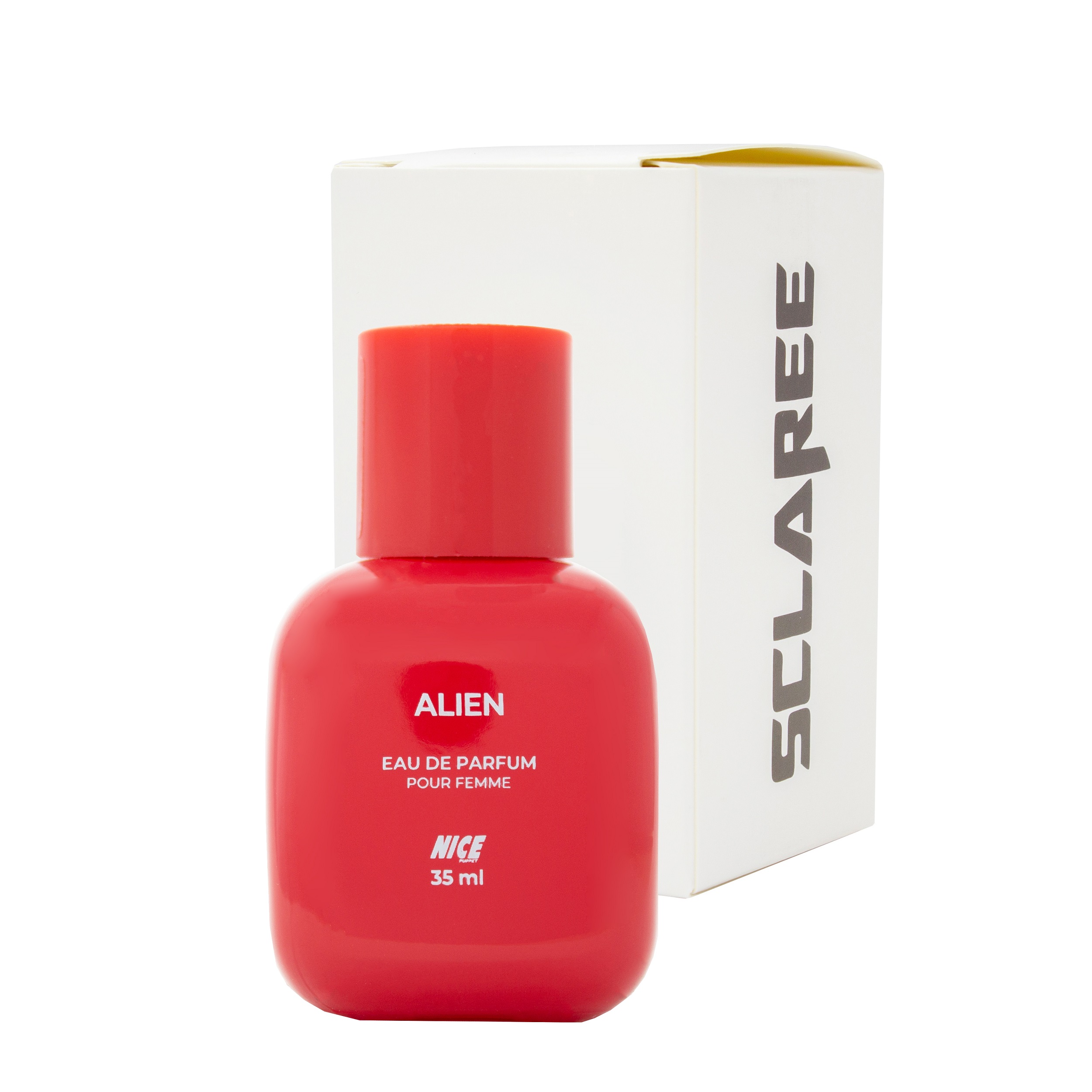 عطر جیبی زنانه نایس پاپت مدل Alien حجم 35 میلی لیتر