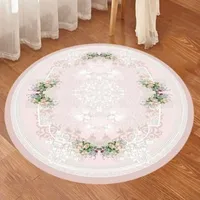 فرش پارچه ای مدل ترمزدار دایره کد 002