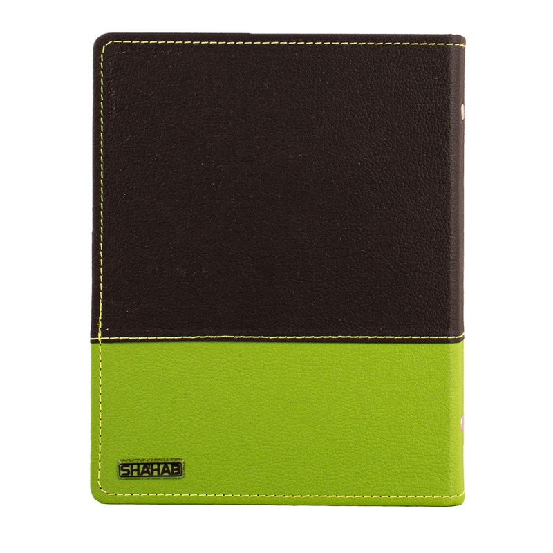 کلاسور مدل دوتکّه چرمی 20 حلقه