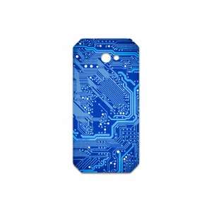 MAHOOT Blue Printed Circuit Board Cover Sticker for CAT S50