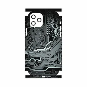 MAHOOT Black-Printed-Circuit-Board-FullSkin Cover Sticker for Apple iPhone 12 Pro