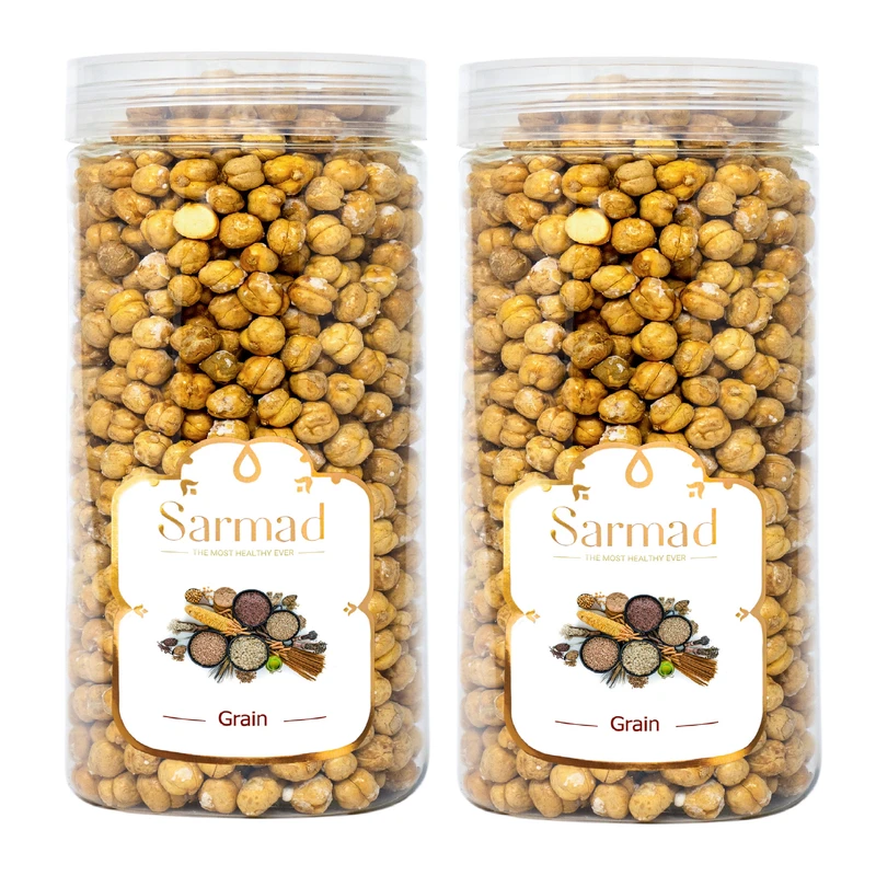 نخودچی نمکی ممتاز سرمد - 800 گرم بسته 2 عددی