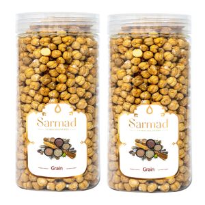 نخودچی ممتاز شور کاشان سرمد - 350 گرم بسته 2 عددی