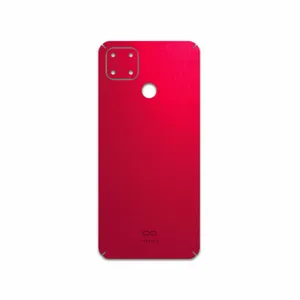 MAHOOT Matte-Warm-Red Cover Sticker for Realme C25s