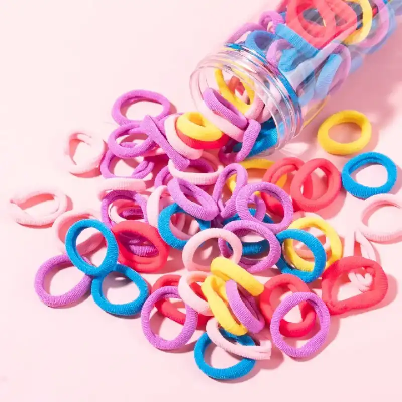 کش مو زنانه مدل حوله ای مینیمال بسته 100 عددی