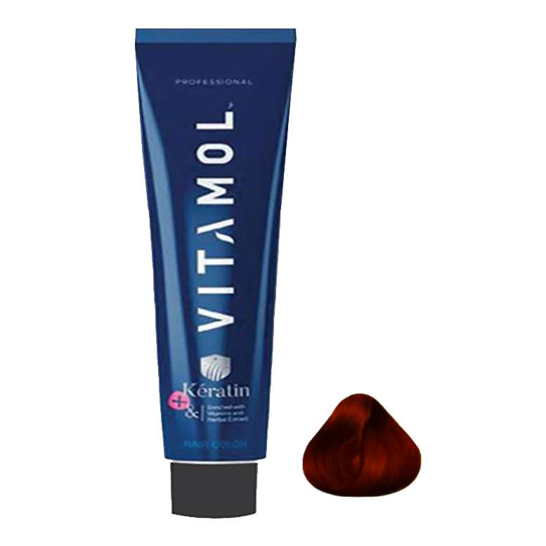 رنگ مو ویتامول سری Mahogany شماره 7.26 حجم 120 میلی لیتر رنگ بلوند ماهاگونی متوسط رنگ مو ویتامول سری Mahogany شماره 7.26 حجم 120 میلی لیتر رنگ بلوند ماهاگونی متوسط
