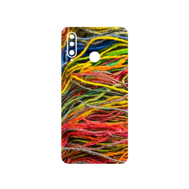 برچسب پوششی ماهوت مدل Fabric Texture 9 مناسب برای گوشی موبایل هوآوی P30 Lite (24 MP Camera)