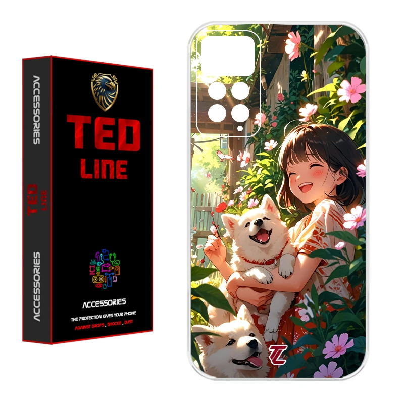کاور تدلاین طرح سگ کد 1177 مناسب برای گوشی موبایل شیائومی Redmi Note 11 Pro 4G / Note 12 Pro 4G