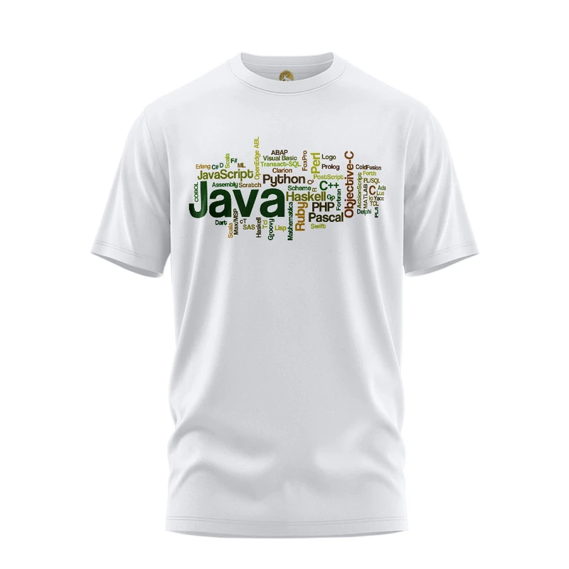 تی شرت آستین کوتاه زنانه هومرو مدل TW507 طرح برنامه نویس