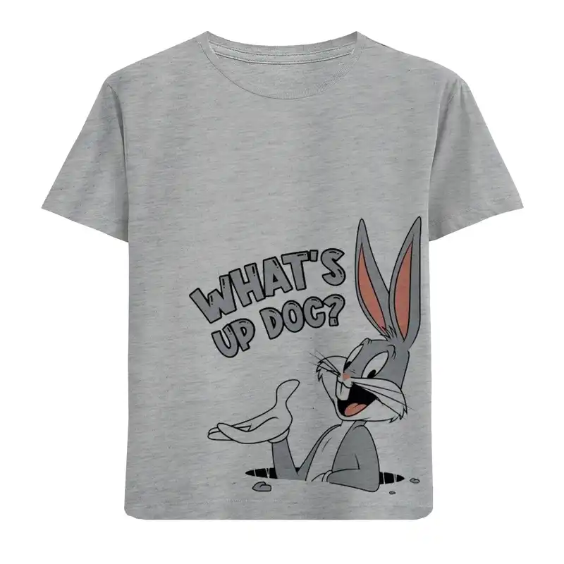 تی شرت آستین کوتاه پسرانه مدل خرگوش F824