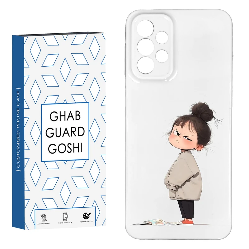 کاور قاب گارد گوشی طرح فانتزی دختر ملوس  کد HARD-017   مناسب برای گوشی موبایل سامسونگ GALAXY A73