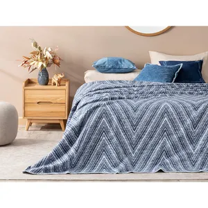  پتو انگلیش هوم مدل Zigzag Mono سایز 150×200 سانتی متر