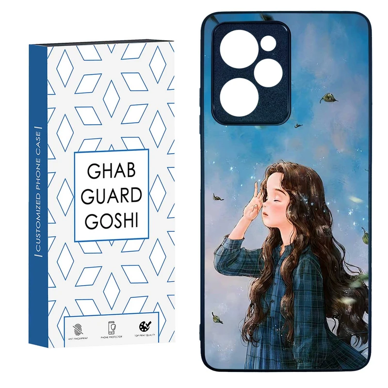 کاور قاب گارد گوشی طرح دخترانه کد TPU-037 مناسب برای گوشی موبایل شیائومی  POCO X5 PRO