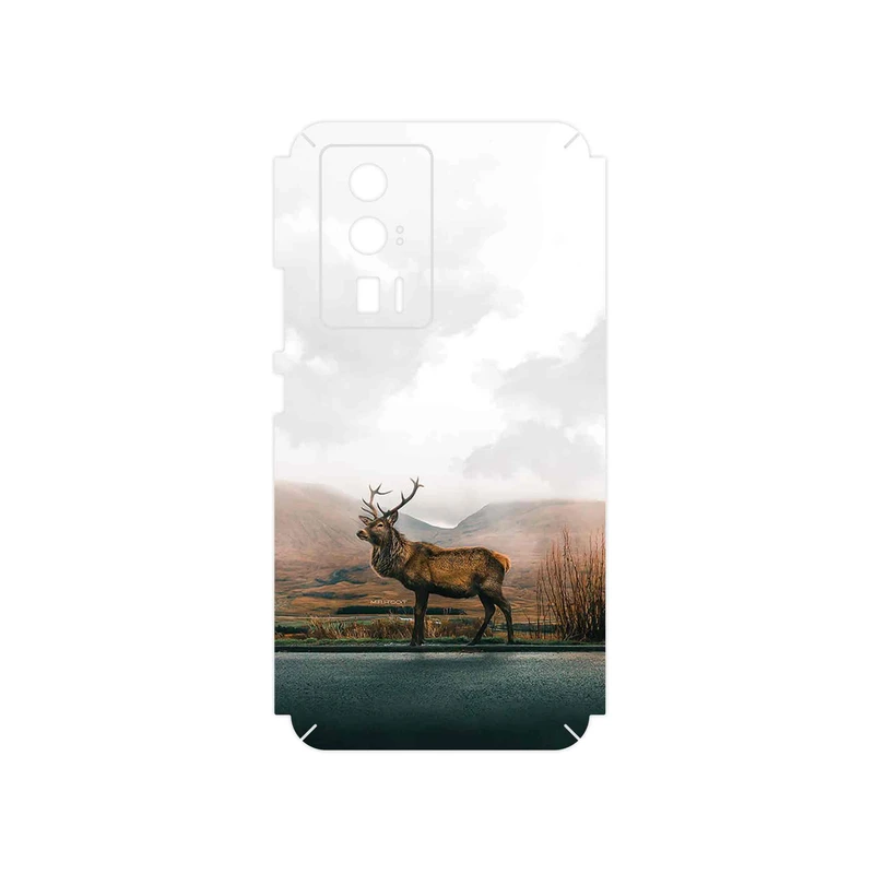 برچسب پوششی ماهوت مدل Horned_Deer مناسب برای گوشی موبایل شیائومی Poco F5 Pro