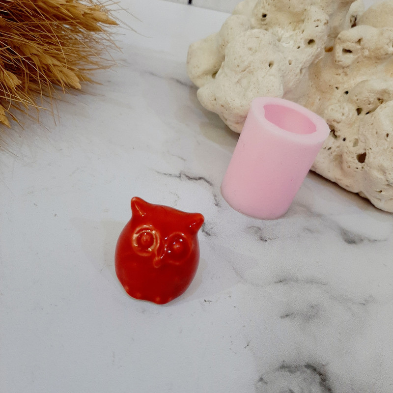 قالب شمع مدل جغد وارمری