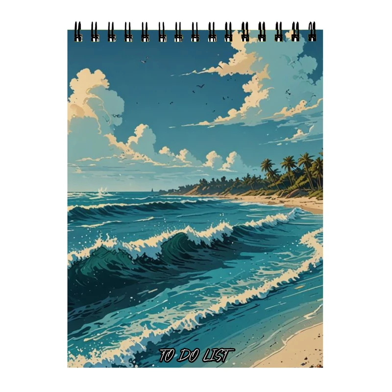 دفتر برنامه ریزی 60 برگ طرح دریا کد 93