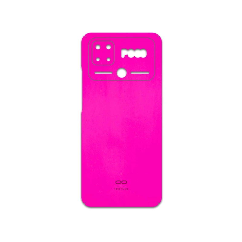 برچسب پوششی ماهوت مدل Phosphorus-Pink مناسب برای گوشی موبایل شیائومی Poco C40