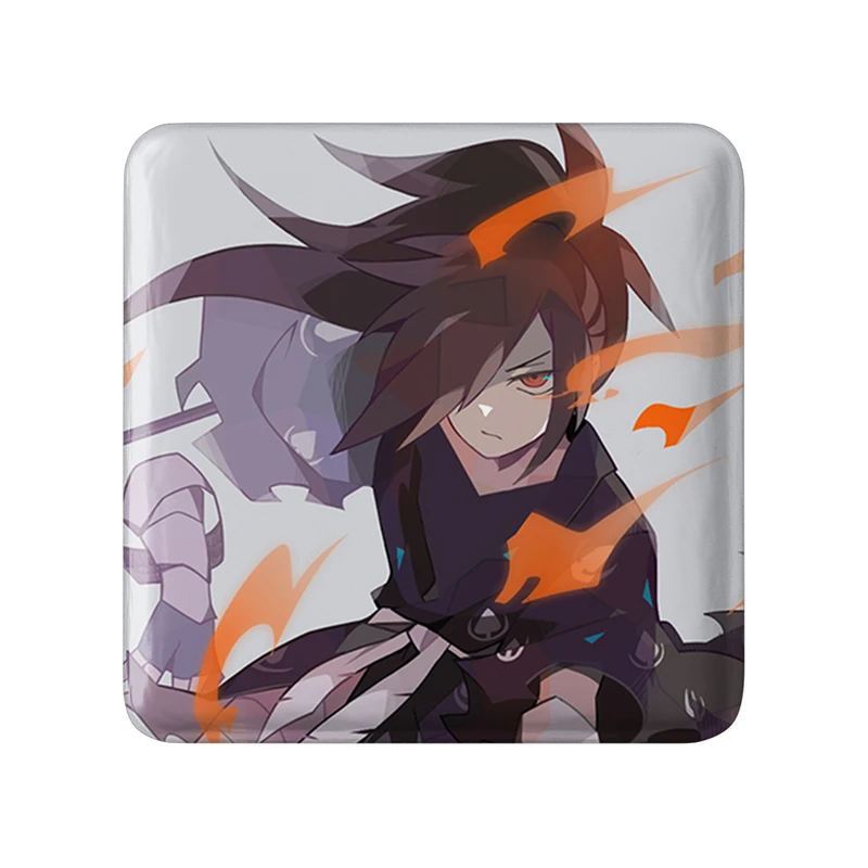 مگنت خندالو طرح هیاکیمارو انیمه دورورو مدل مربعی کد 33630