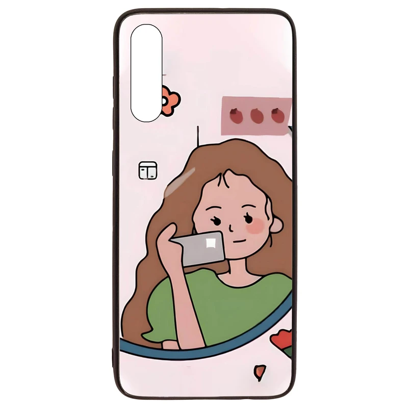 کاور قاب گارد گوشی طرح دخترانه  کد TPU-005 مناسب برای گوشی موبایل سامسونگ Galaxy A70 / A70s