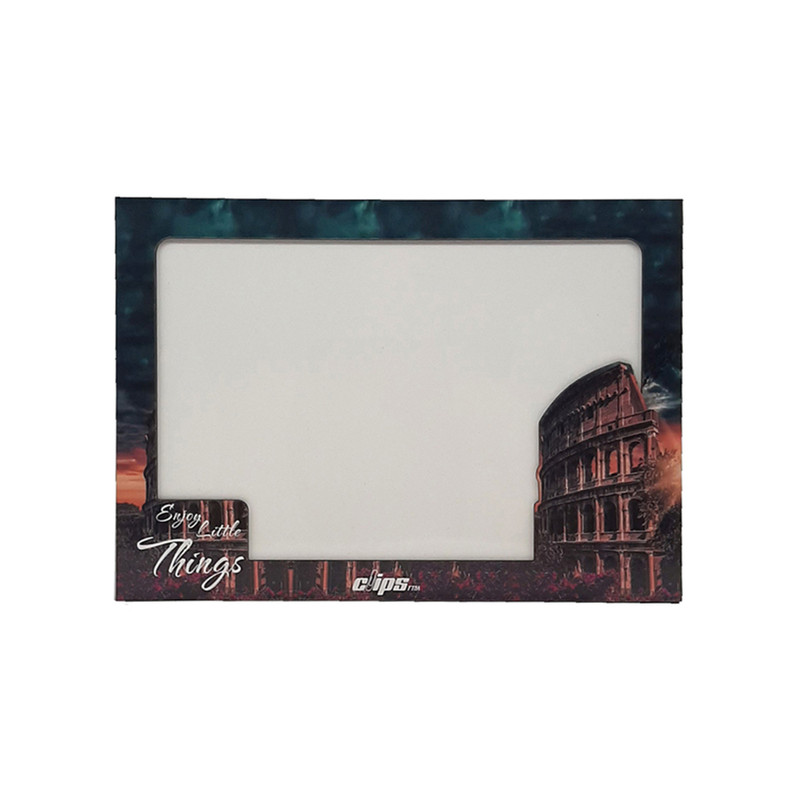 تخته وایت برد کلیپس طرح ایتالیا سایز 26 × 36 سانتی‌ متر