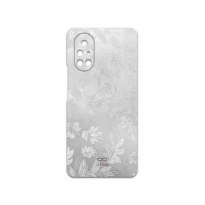 MAHOOT Silver-Wildflower Cover Sticker for Huawei Nova 8