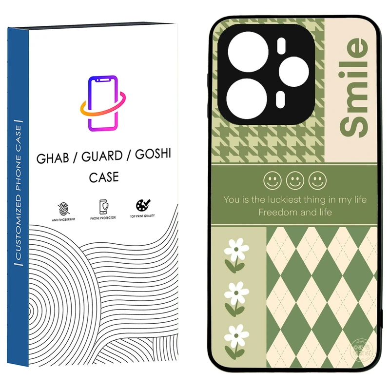 کاور قاب گارد گوشی طرح دخترانه کد 50 - tpu مناسب برای گوشی موبایل وکال V1/ V1 Plus