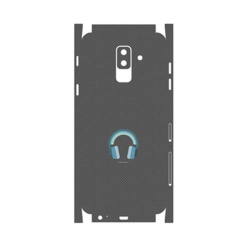برچسب پوششی ماهوت مدل Minimal Headphone Icon-FullSkin مناسب برای گوشی موبایل سامسونگ Galaxy A6 Plus 2018