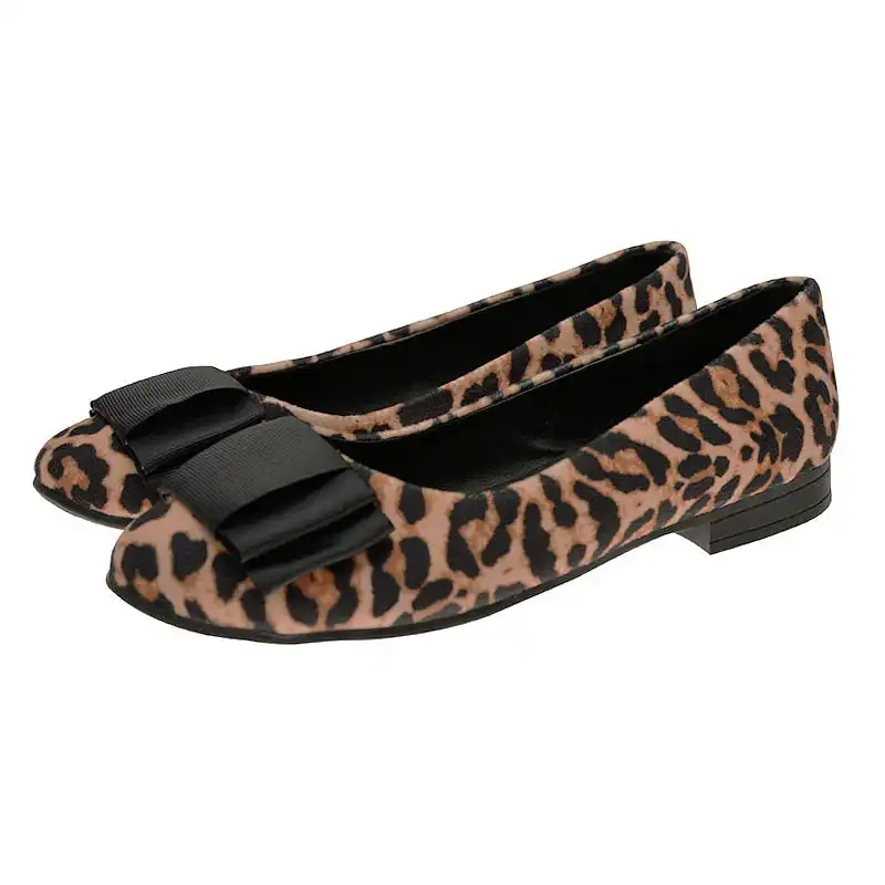 کفش زنانه مدل 159002808 روفرشی رنگ قهوه ای