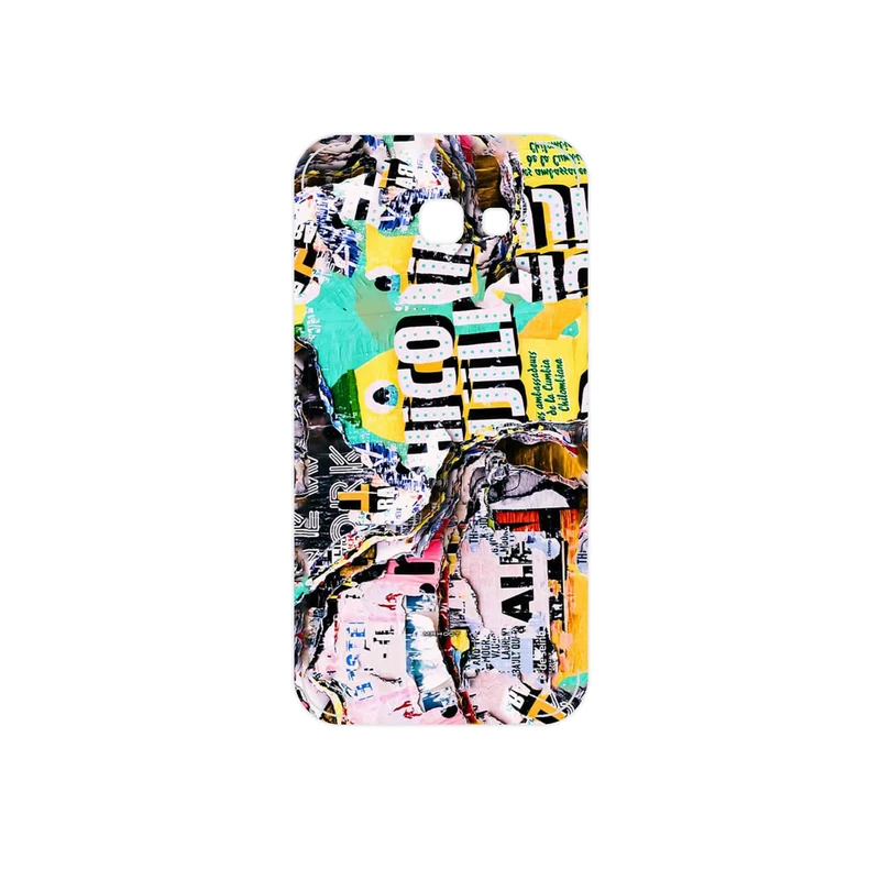 برچسب پوششی ماهوت مدل Collage of Teared Paper مناسب برای گوشی موبایل سامسونگ Galaxy A5 2017
