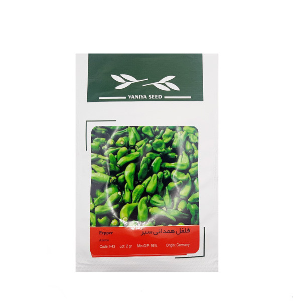بذر فلفل همدانی سبز وانیا سید مدل F43