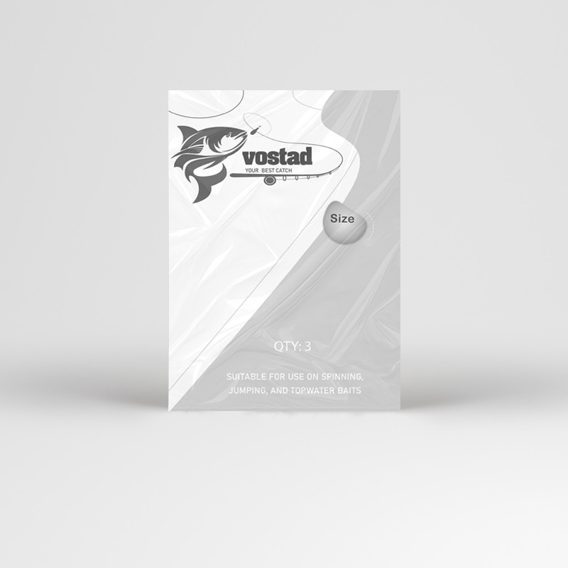 قلاب ماهیگیری وستاد مدل سه شاخه سایز 4.0 بسته 3 عددی