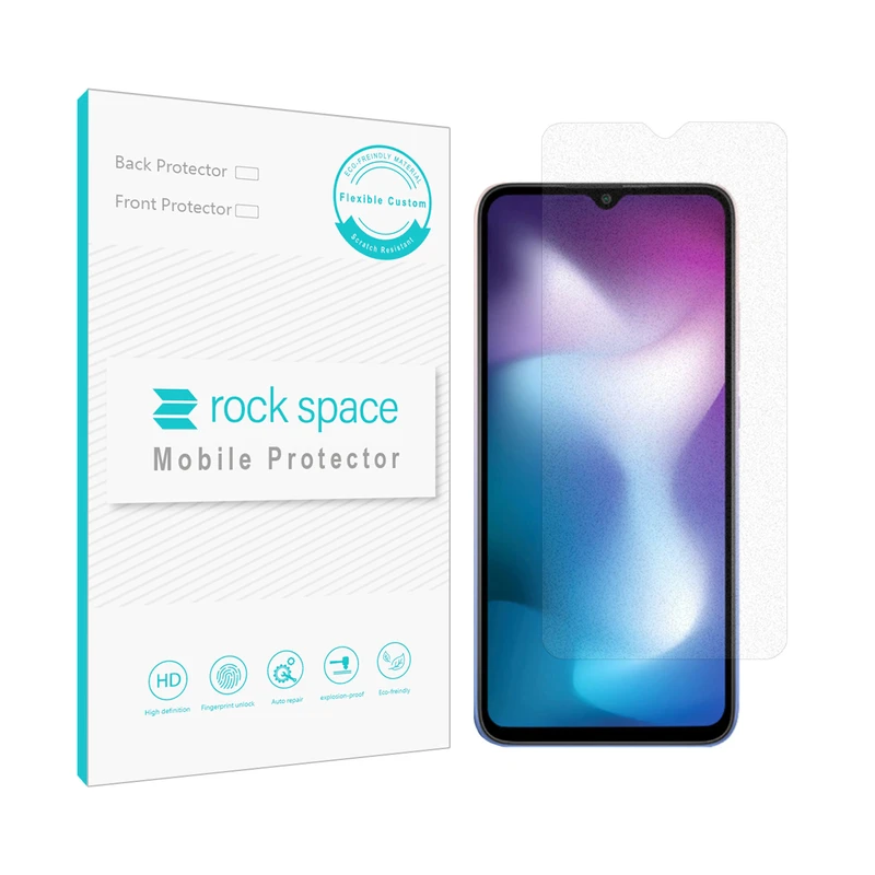 محافظ صفحه نمایش مات راک اسپیس مدل HyMTT مناسب برای گوشی موبایل شیائومی Reedmi 9 Activ