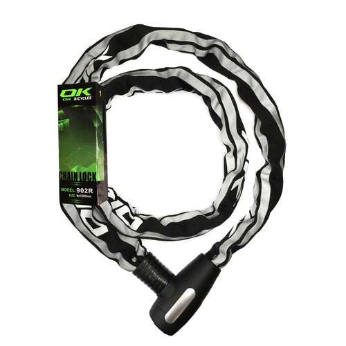 قفل زنجیری موتورسیکلت اوکی مدل 60x1500