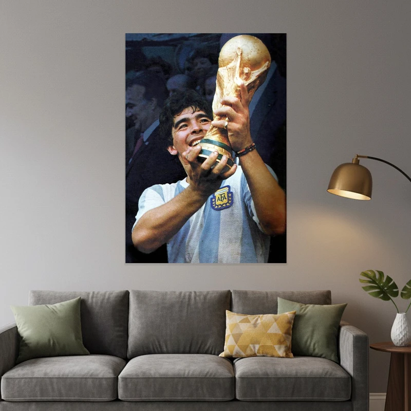 پوستر طرح مارادونا مدل Diego Maradona 1201