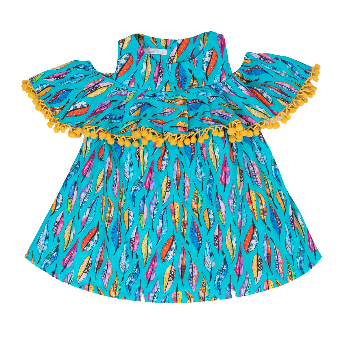 پیراهن دخترانه فیورلا مدل 31007