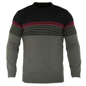 پلیور مردانه مدل Pontia رنگ طوسی