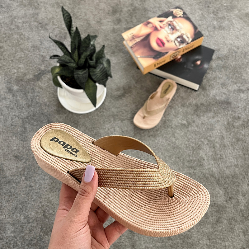 دمپایی لاانگشتی زنانه پاپا مدل 2782