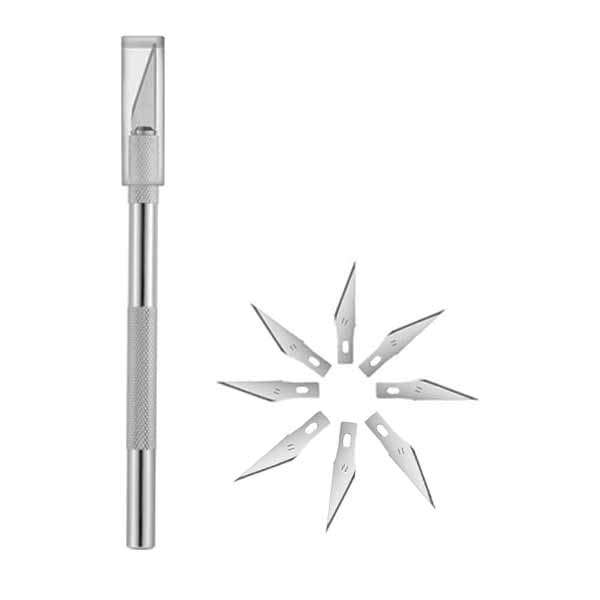 کاتر مدل Precision به همراه تیغ مجموعه 9 عددی