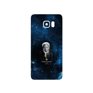 MAHOOT Morgan Freeman Cover Sticker for Samsung Galaxy S6 Edge