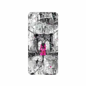 MAHOOT Collage of Catwalk Bridge Cover Sticker for Huawei P30 Pro