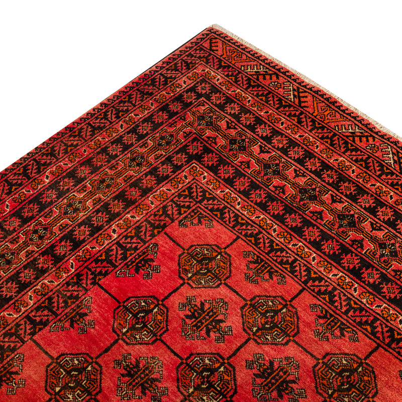 فرش دستبافت سه متری مدل نقشه بلوچ  کد 33.1844