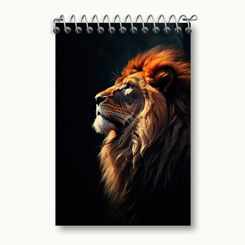 دفتر یادداشت 50 برگ خندالو مدل شیر کد F2657