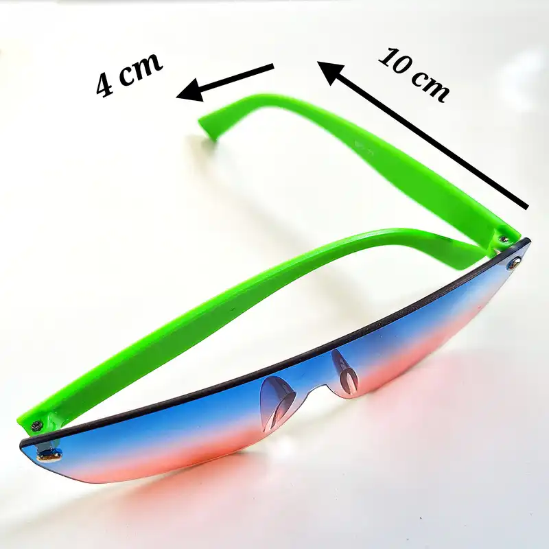 عینک آفتابی بچگانه مدل رنگین‌کمانی بدون فریم کد g 102