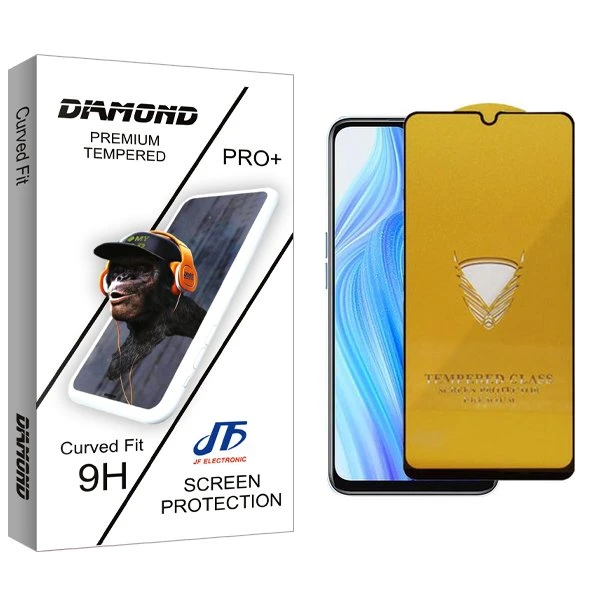 محافظ صفحه نمایش جی اف مدل Diamond OG مناسب برای گوشی موبایل ریلمی V20