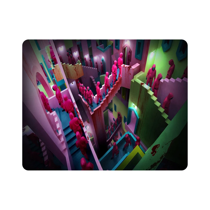 ماوس پد اطلس آبی طرح فیلم بازی مرکب مدل T6642