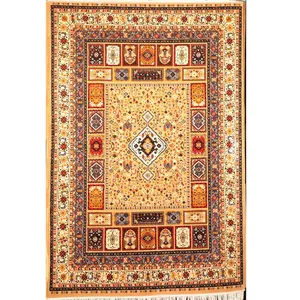 گبه ماشینی طرح مرسانا زمینه بژ
