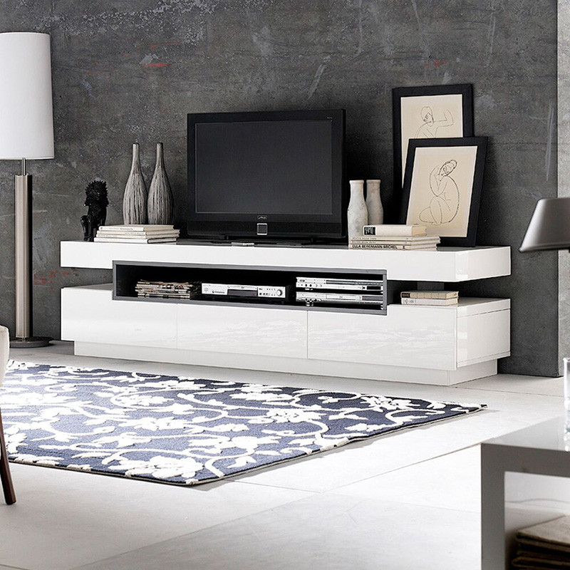 میز تلویزیون اسمردیس مدل TV201 مناسب برای تلویزیون تا 75 اینچ